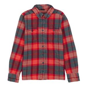 Patagonia Women's Long Sleeve Organic Cotton Midweight Fjord Flannel Shirt - 6